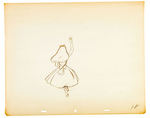 ALICE IN WONDERLAND SEQUENCE OF 26 PRODUCTION DRAWINGS.