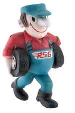 "RSG" TIRES/AUTOMOTIVE ADVERTISING FIGURE.