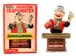 "BATTERY OPERATED CRAGSTAN CRAPSHOOTER."