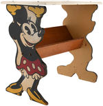 MICKEY & MINNIE MOUSE CHILD'S TABLE.