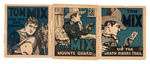 "TOM MIX" NATIONAL CHICLE CO. GUM BOOKLETS LOT.