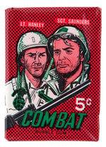 “COMBAT 2ND SERIES” DONRUSS NEAR FULL GUM CARD DISPLAY BOX.