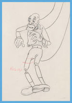 SILLY SYMPHONIES - BROKEN TOYS PRODUCTION DRAWING FEATURING STEPIN FETCHIT.