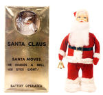 "BATTERY OPERATED SANTA CLAUS."