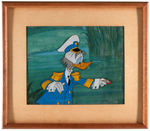 LUDWIG VON DRAKE FRAMED ANIMATION CEL SOLD AT THE ART CORNER, DISNEYLAND.