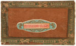 "ROUGH RIDERS" WOOD BOX FOR "PERFECTOS" CIGARS C.1901.