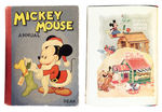 "MICKEY MOUSE ANNUAL" ENGLISH HARDCOVER.