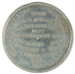 FILLMORE NEAR MINT EXAMPLE OF HIS LARGEST MEDAL LISTED AS DeWITT/SULLIVAN MF1856-1.