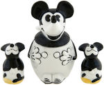 MICKEY MOUSE GERMAN CHINA CONDIMENT SET.