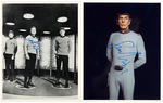 "STAR TREK" - WILLIAM SHATNER & LEONARD NIMOY SIGNED PHOTO PAIR.