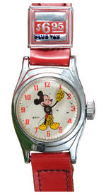 "MICKEY MOUSE" 1952 US TIME WATCH IN PRESENTATION BOX.