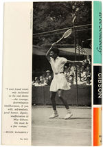 ALTHEA GIBSON SIGNED "I ALWAYS WANTED TO BE SOMEBODY" FIRST EDITION HARDCOVER.