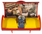 “SMOKEY BEAR WRIST WATCH” BY BRADLEY TIME IN CASE.