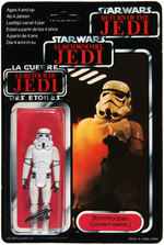 "STAR WARS: RETURN OF THE JEDI - STORMTROOPER" ACTION FIGURE ON TRI-LOGO CARD.