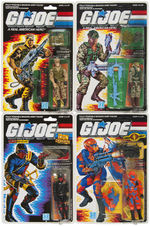 "G.I. JOE - A REAL AMERICAN HERO" 1988 CARDED ACTION FIGURE LOT OF SEVEN.