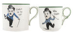 CHARLIE CHAPLIN PARAGON CHINA LOT.