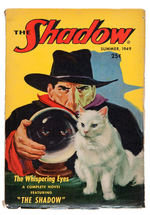 "THE SHADOW" FINAL ISSUE PULP SIGNED BY WALTER GIBSON/MAXWELL GRANT.