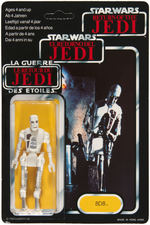 "STAR WARS: RETURN OF THE JEDI - 8D8" ACTION FIGURE ON TRI-LOGO CARD.