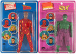 CARDED MEGO WGSH ACTION FIGURE FANTASTIC LOT OF FOUR.