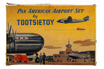 "PAN AMERICAN AIRPORT SET BY TOOTSIETOY."