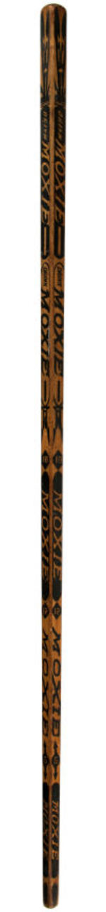 "MOXIE" ADVERTISING YARDSTICK CANE.