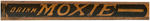 "MOXIE" ADVERTISING YARDSTICK CANE.