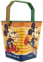 MICKEY MOUSE "MICKEY'S SAND PAIL" BY HAPPYNAK.