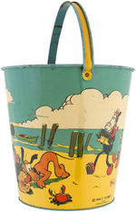 MICKEY MOUSE & FRIENDS LARGE SIZE SAND PAIL.