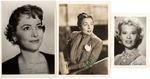 HOLLYWOOD ACTRESSES SIGNED PHOTO TRIO.