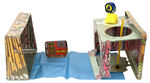 "MEGO BATCAVE PLAYSET."