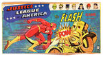 "JUSTICE LEAGUE OF AMERICA - THE FLASH GAME."