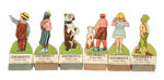 RARE "OUR GANG" DIE-CUT CARDBOARD  FIGURES.