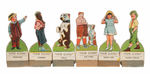 RARE "OUR GANG" DIE-CUT CARDBOARD  FIGURES.