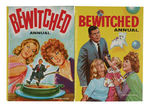 “BEWITCHED ANNUAL” ENGLISH HARDBOUND ANNUAL PAIR.