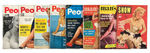 MENS'/GIRLIE POCKET MAGAZINE LOT.