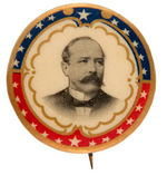 PARKER 1904 CAMPAIGN PORTRAIT BUTTON.