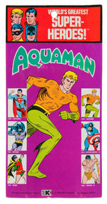 "AQUAMAN" KRESGE REORDER VERSION RAREST CARDED MEGO ACTION FIGURE.