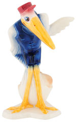 THE MESSENGER STORK FROM DUMBO RARE VERNON KILNS FIGURINE.