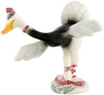 FANTASIA VERNON KILNS OSTRICH FIGURINE.