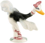 FANTASIA VERNON KILNS OSTRICH FIGURINE.