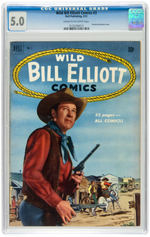 CGC-CRADED COWBOY COMIC BOOK LOT INCLUDING ROY ROGERS.