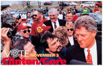 CLINTON/GORE 1992-1996 LABOR ISSUED GROUP OF 6 CAMPAIGN POSTERS.