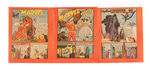 CAPTAIN MARVEL/CAPTAIN MARVEL JR. FAWCETT MINIATURE PREMIUM COMIC BOOKS.