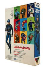 "CAPTAIN ACTION - STEVE CANYON UNIFORM & EQUIPMENT" BOXED SET.