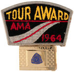 “AMA” MOTORCYCLE CLUB BOX/BELT BUCKLE/PATCH.