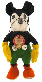 "MICKEY MOUSE" SMALLEST SIZE STEIFF DOLL.