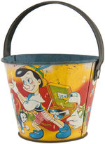 PINOCCHIO & DUTCH GIRL JAPANESE SAND PAIL.