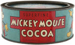 "MICKEY MOUSE COCOA" AUSTRALIAN TIN CONTAINER.