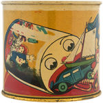 MICKEY MOUSE & TOYS EUROPEAN CANISTER BANK.