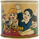 MICKEY MOUSE & TOYS EUROPEAN CANISTER BANK.